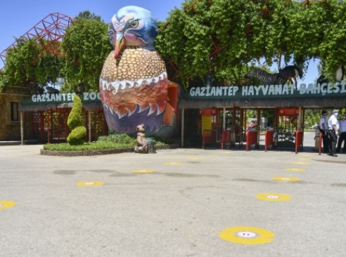 Gaziantep Hayvanat Bahçesi girişi